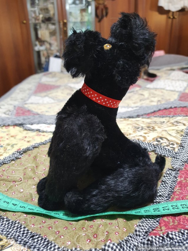 Винтажный плюшевый пудель (фото 4)