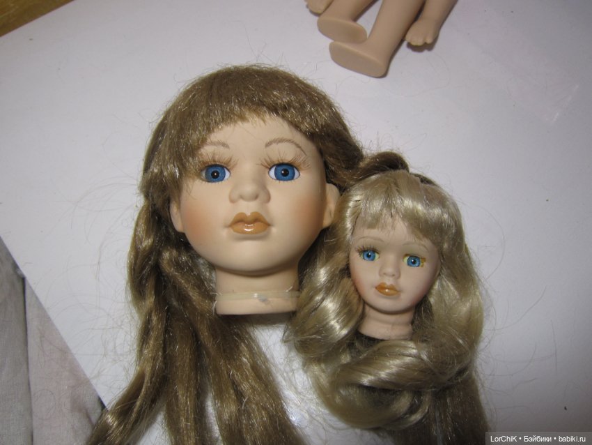 Набор "Собери фарфоровую куклу"