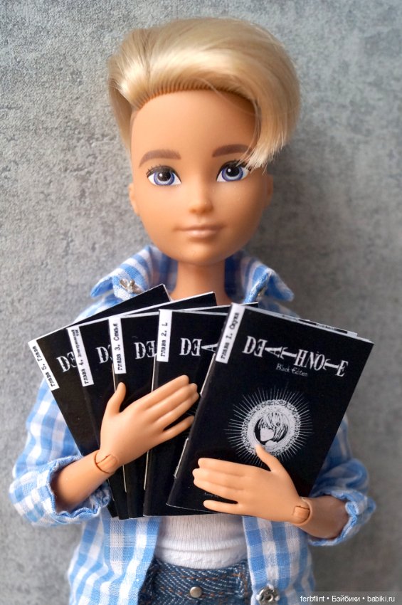 Набор комиксов "Тетрадь Смерти" (масштаб 1:6) (фото 4)