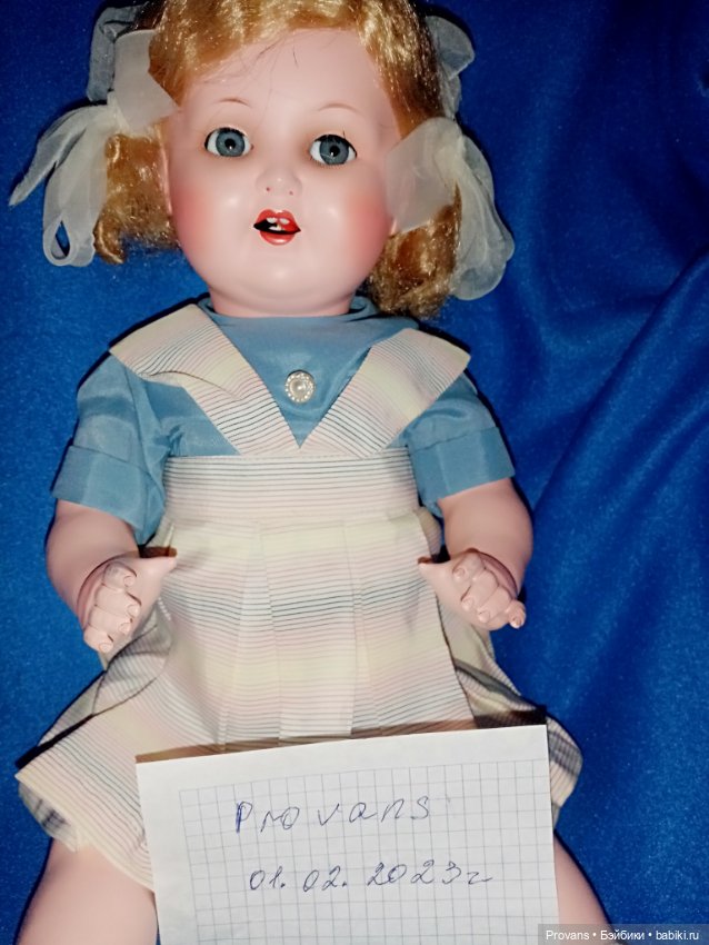 Кукла K & W - König & Wernicke Германия, 155/9, 46 см (фото 8)