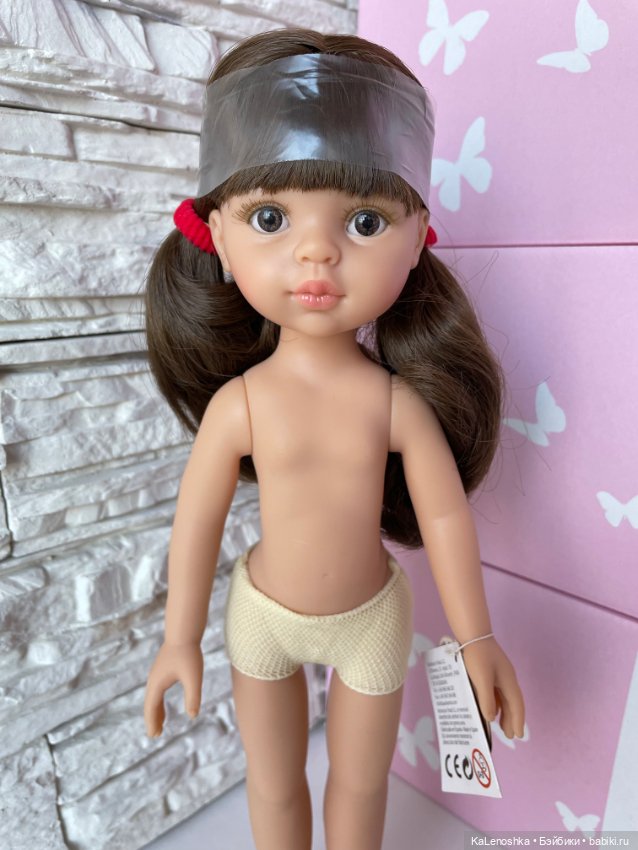 Кэрол с хвостиками и челкой, карими глазами, Паола Рейна(Paola Reina), нюд (фото 2)