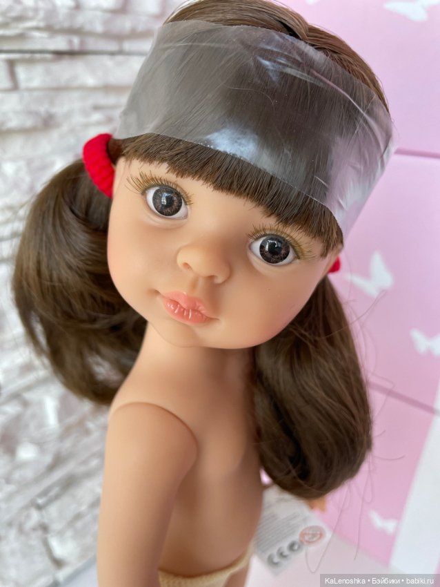 Кэрол с хвостиками и челкой, карими глазами, Паола Рейна(Paola Reina), нюд (фото 10)