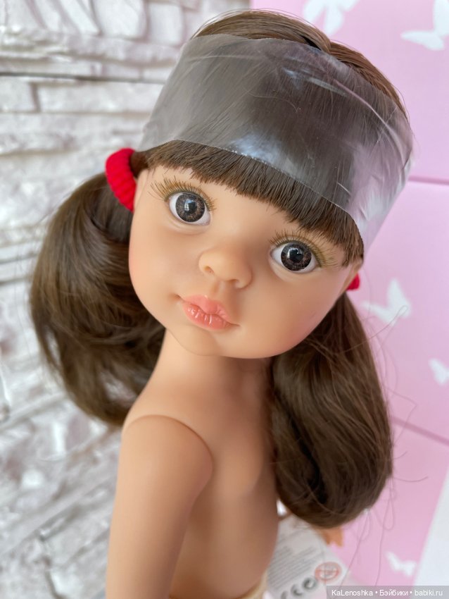 Кэрол с хвостиками и челкой, карими глазами, Паола Рейна(Paola Reina), нюд (фото 9)