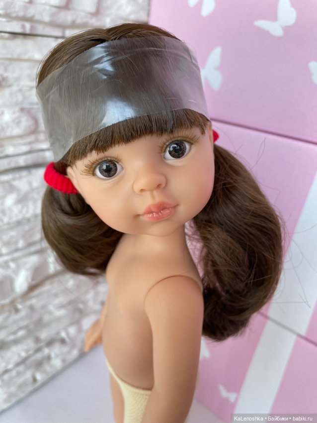 Кэрол с хвостиками и челкой, карими глазами, Паола Рейна(Paola Reina), нюд (фото 7)