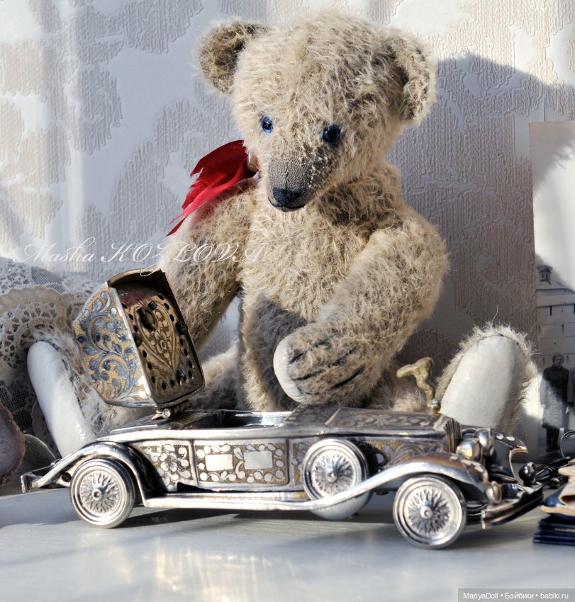 Авторская Выкройка Медведя типа Штайф Steiff 1908г Немецкий Традиционный Мишка Тедди (фото 8)