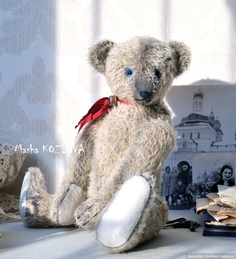 Авторская Выкройка Медведя типа Штайф Steiff 1908г Немецкий Традиционный Мишка Тедди (фото 7)