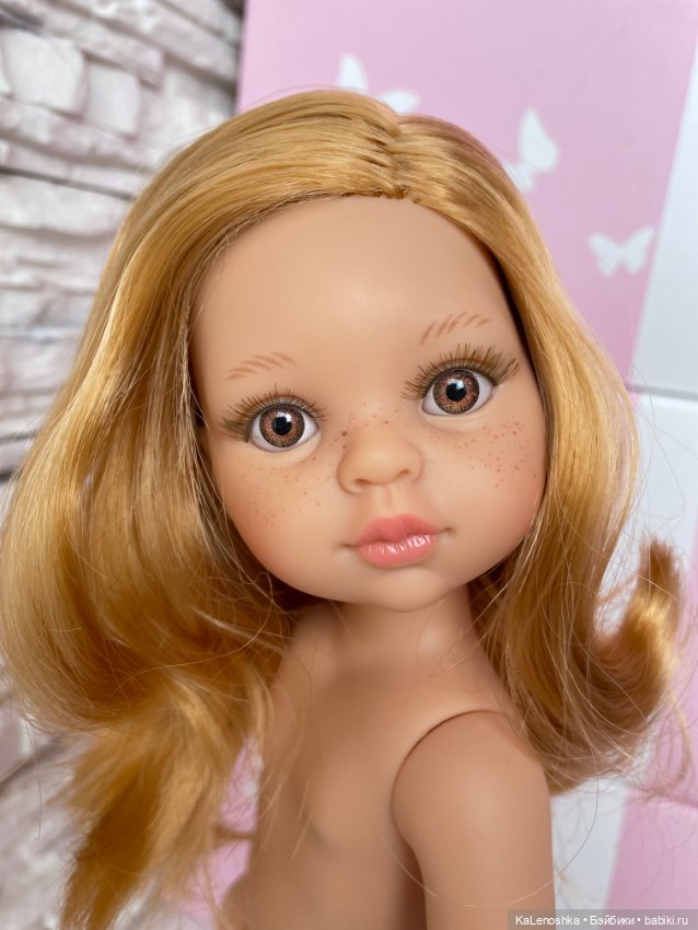 Даша с боковым пробором, медовыми глазами, золотыми волосами Паола Рейна(Paola Reina), нюд (фото 8)