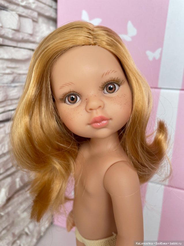 Даша с боковым пробором, медовыми глазами, золотыми волосами Паола Рейна(Paola Reina), нюд (фото 7)