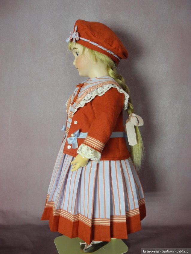 Матроска для куклы 58-60 см (фото 2)