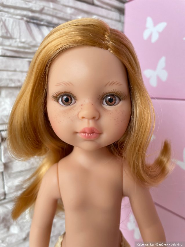 Даша с боковым пробором, медовыми глазами, золотыми волосами Паола Рейна(Paola Reina), нюд (фото 3)