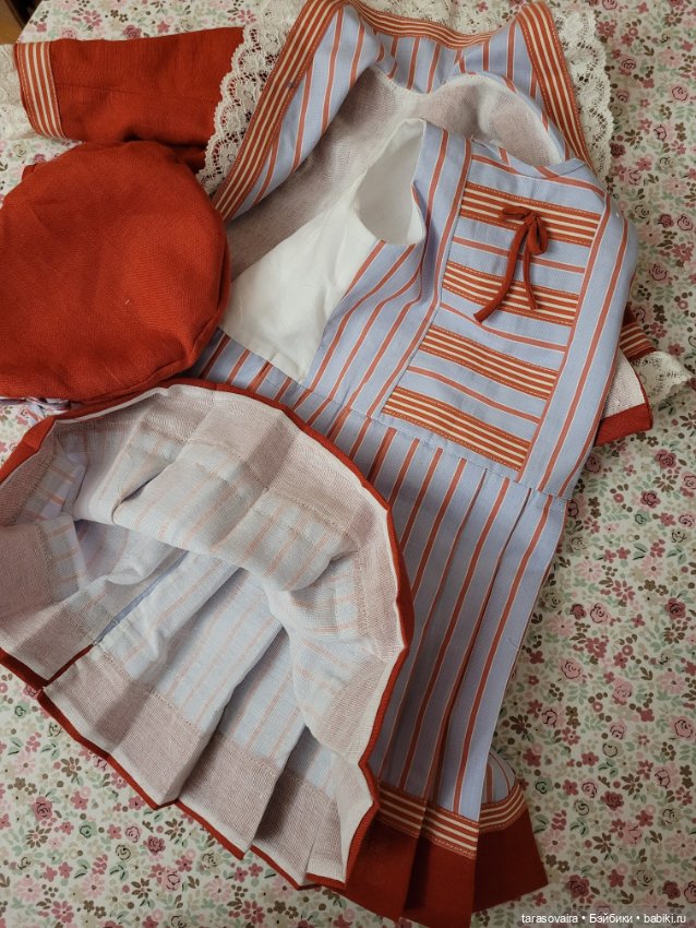 Матроска для куклы 58-60 см (фото 5)
