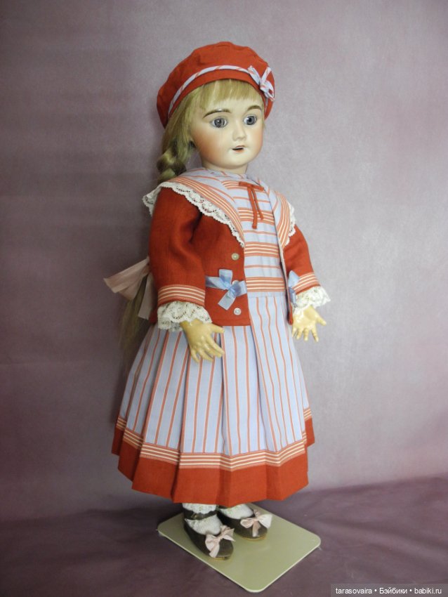 Матроска для куклы 58-60 см (фото 4)