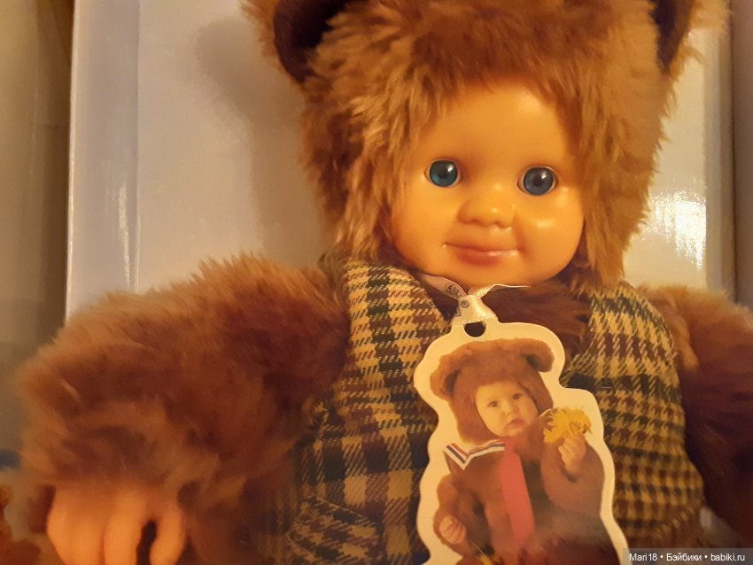 Медвежонок. Кукла из серии Baby Bears Anne Geddes