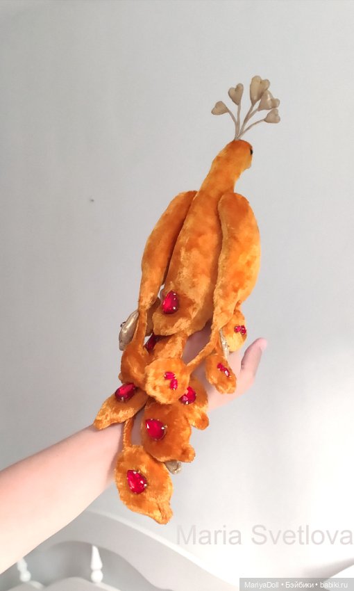 Выкройка Жар-Птица Волшебная Птица из Сказок Золотая Огненная Птица Феникс (фото 5)