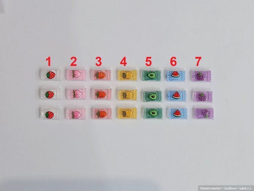 Конфеты — Миниатюра для кукол (фото 3)