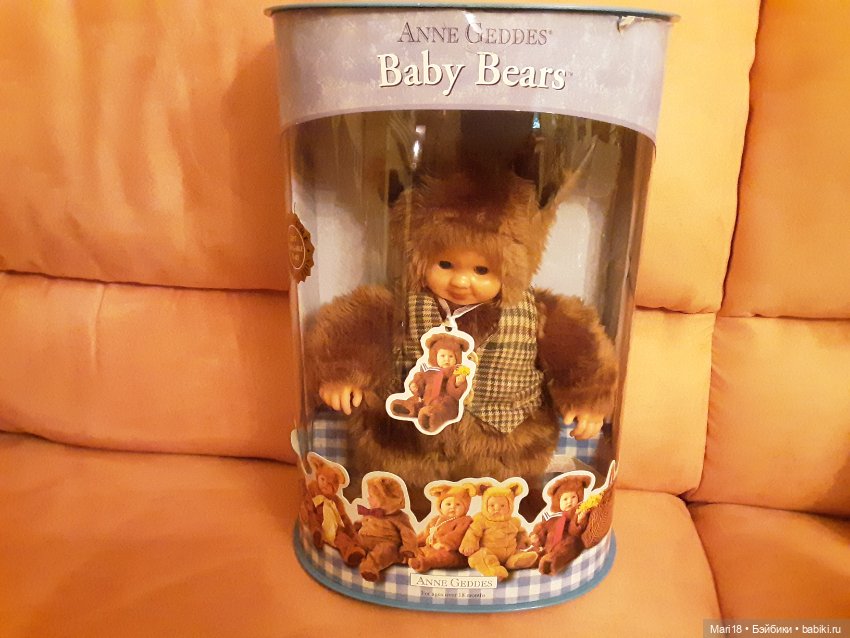 Медвежонок. Кукла из серии Baby Bears Anne Geddes (фото 5)