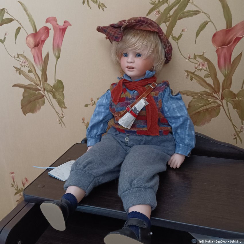 Авторская фарфоровая кукла от Rosemarie Kunz (фото 7)