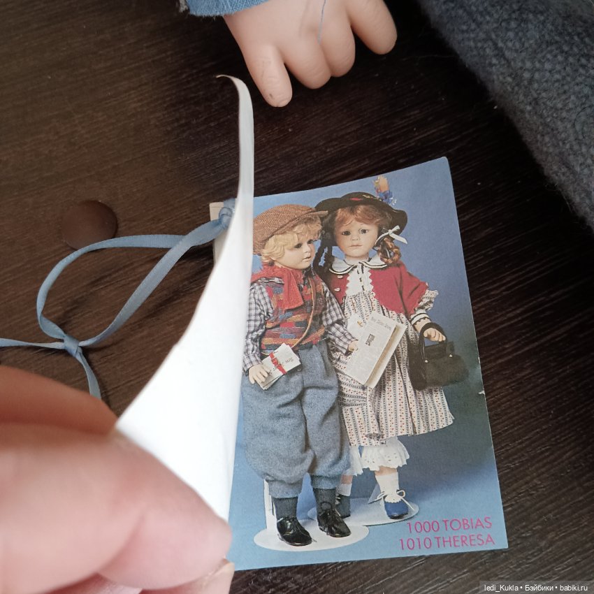 Авторская фарфоровая кукла от Rosemarie Kunz (фото 4)