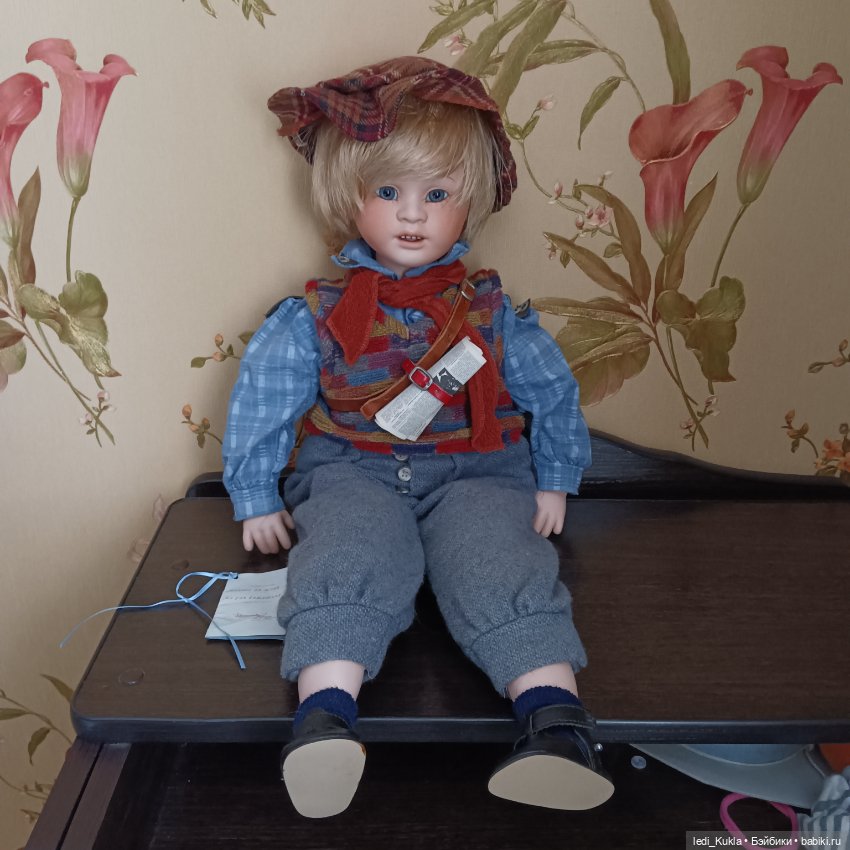 Авторская фарфоровая кукла от Rosemarie Kunz