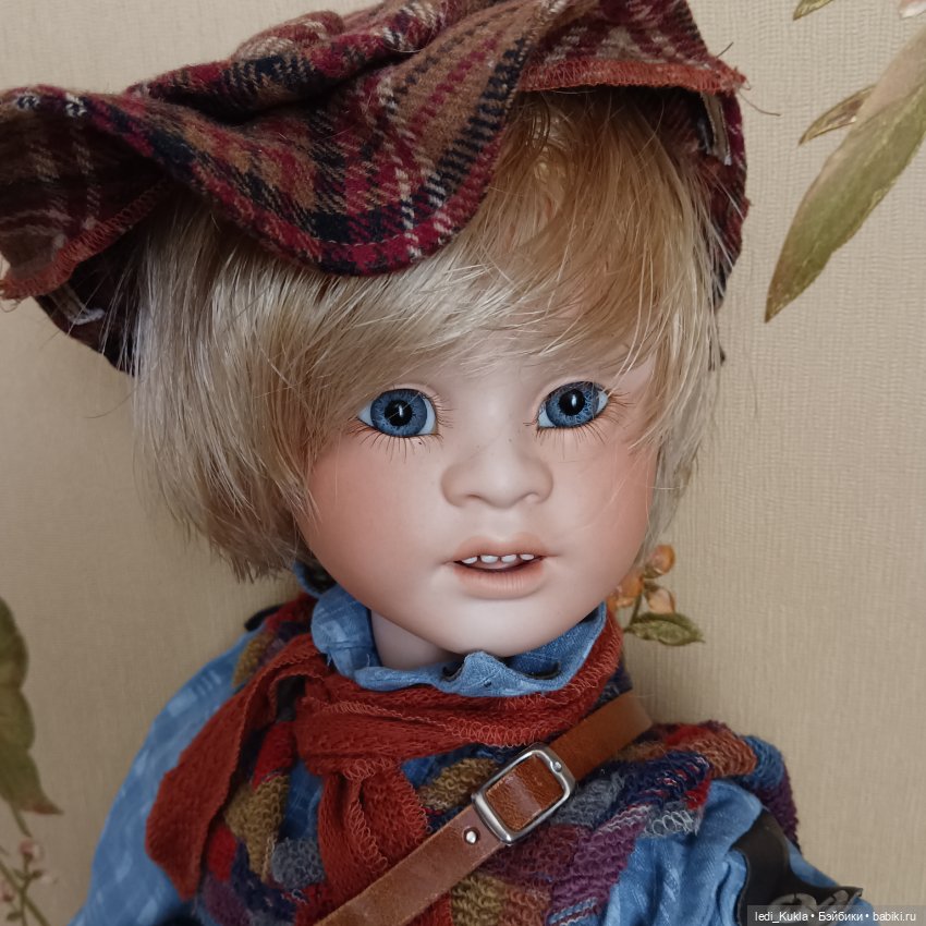 Авторская фарфоровая кукла от Rosemarie Kunz (фото 8)