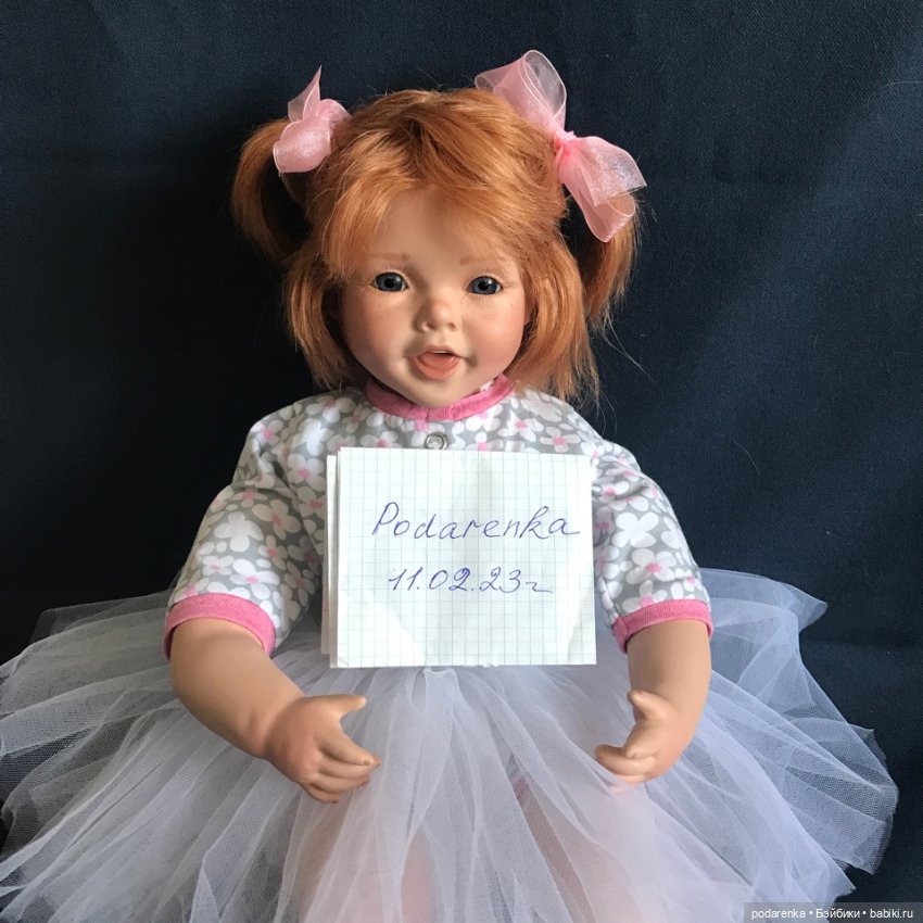 Яркое счасливое солнышко — Фарфоровые куклы (фото 3)