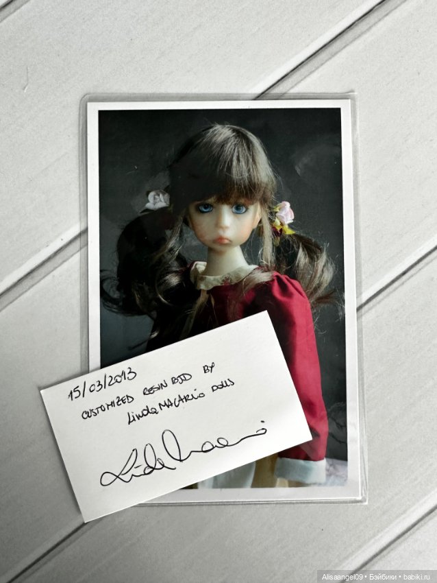 Iris кукла от Линды маккарио