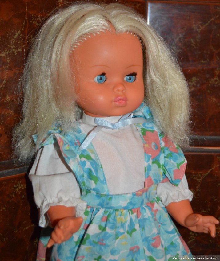 Кукла гдр с длинными волосами " ELA " (фото 3)