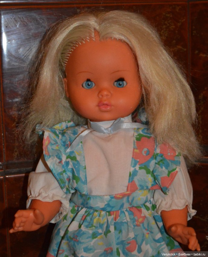 Кукла гдр с длинными волосами " ELA "
