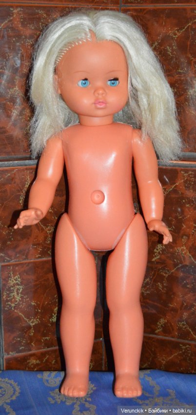Кукла гдр с длинными волосами " ELA " (фото 5)