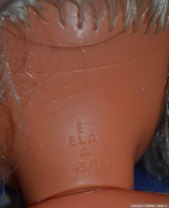 Кукла гдр с длинными волосами " ELA " (фото 7)