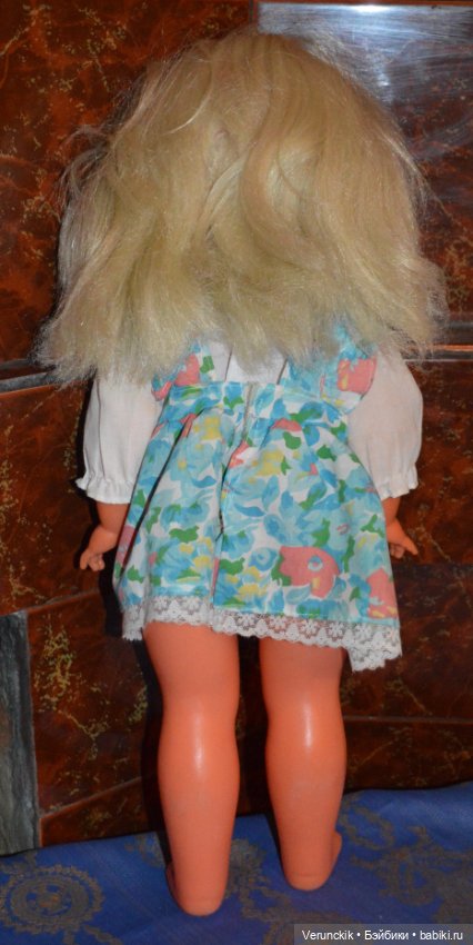 Кукла гдр с длинными волосами " ELA " (фото 4)