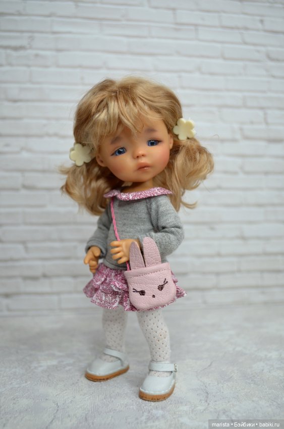 Платья с сумочками-зайками для Twinkles Meadow dolls, Irrealdoll (фото 2)