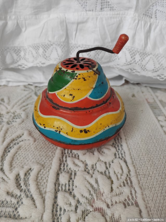 Жестяная шарманка — Винтажные куклы и игрушки детства (фото 2)