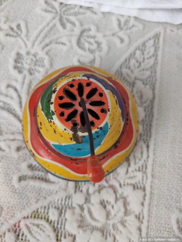 Жестяная шарманка — Винтажные куклы и игрушки детства (фото 4)