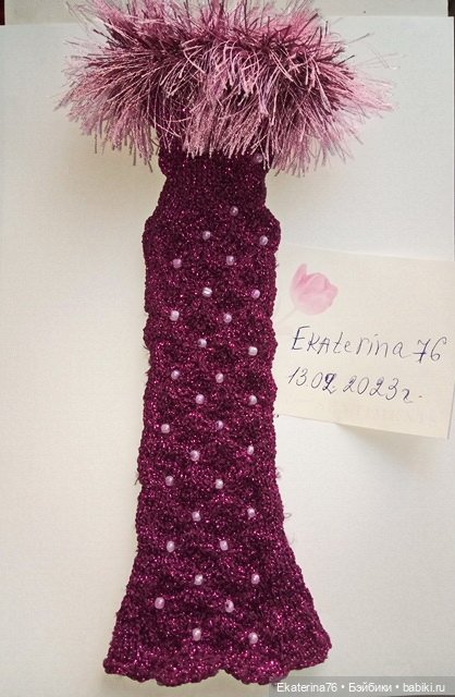 Платье ручной работы для кукол Tonner (фото 4)