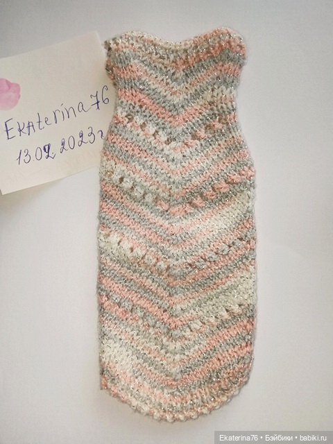 Платье ручной работы для кукол Ellowyne (фото 3)