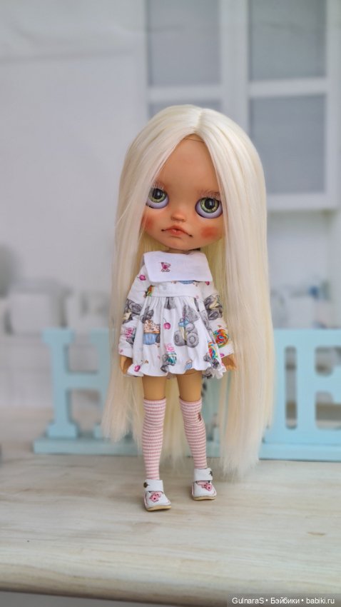 Кастом Блайз тбл блондинка