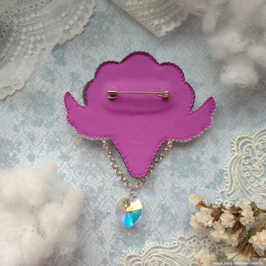 Брошь "Воздушный шар" — Украшения и очки для кукол (фото 3)