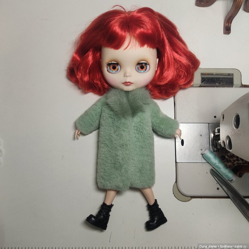 Шубка для Blythe — Одежда для BJD (фото 9)
