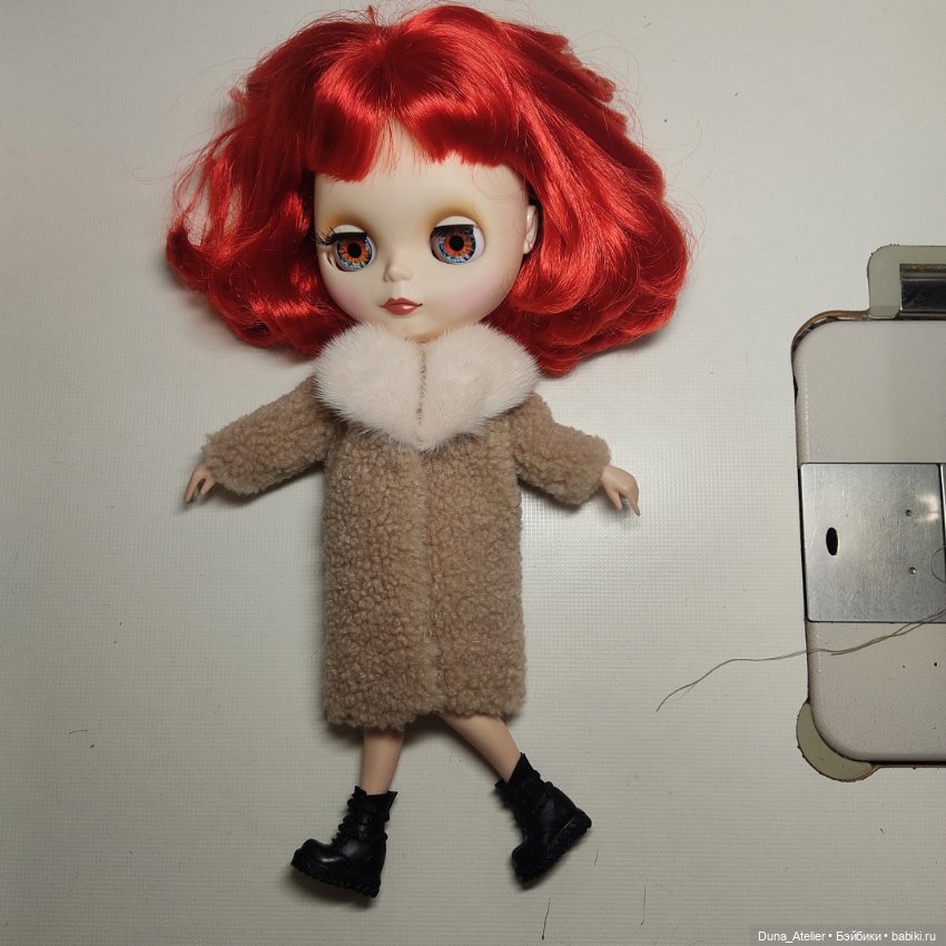 Шубка для Blythe — Одежда для BJD (фото 10)