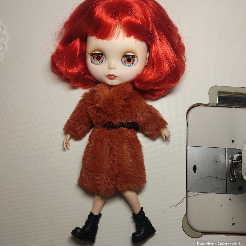 Шубка для Blythe — Одежда для BJD (фото 7)