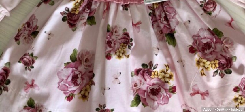 Платье Monnalisa с цветочным принтом (фото 5)