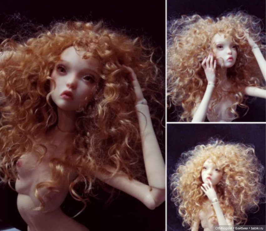 Изготовление ювелирного парика любой сложности на кукол Popovy (фото 9)