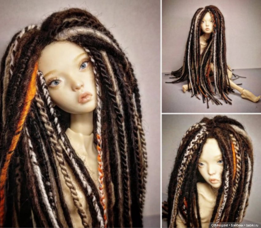 Изготовление ювелирного парика любой сложности на кукол Popovy (фото 4)