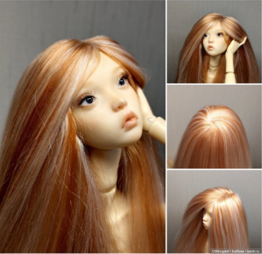 Подзаказ парики на авторских кукол - Popovy sisters (фото 10)