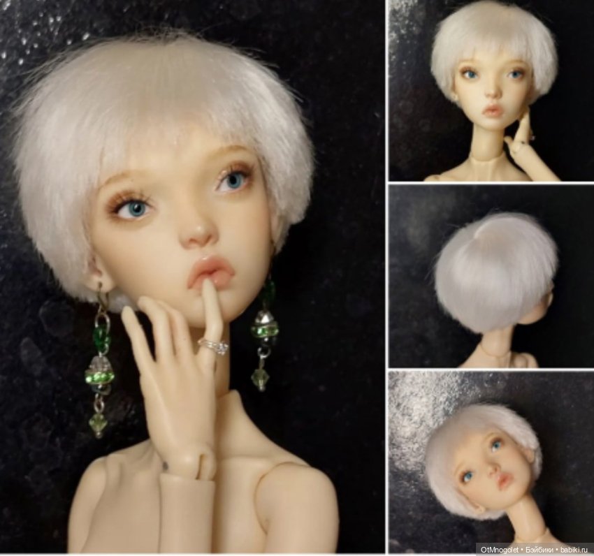 Изготовление ювелирного парика любой сложности на кукол Popovy (фото 3)