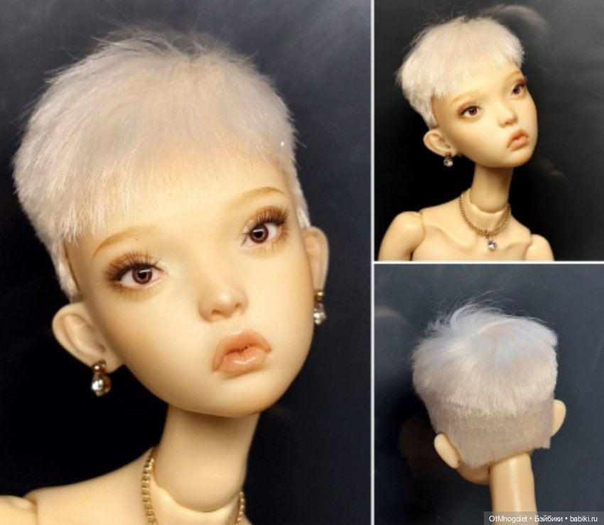 Изготовление ювелирного парика любой сложности на кукол Popovy (фото 5)