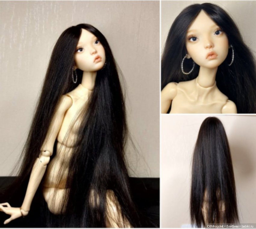 Изготовление ювелирного парика любой сложности на кукол Popovy