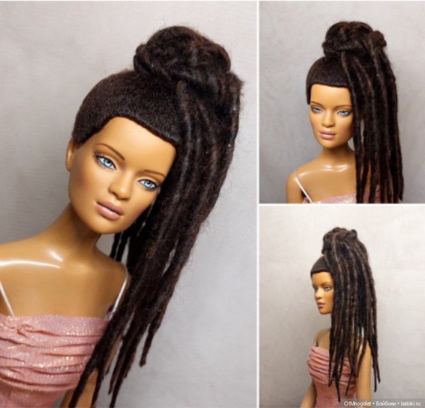 Изготовление ювелирного парика любой сложности на кукол Tonner