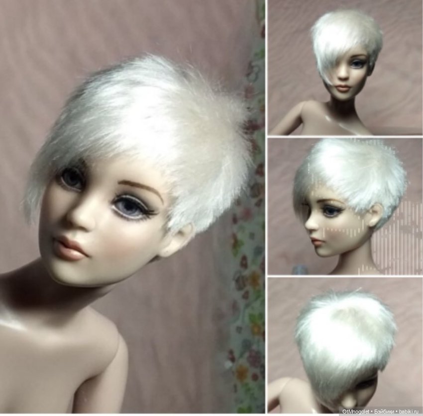 Изготовление ювелирного парика любой сложности на кукол Tonner
